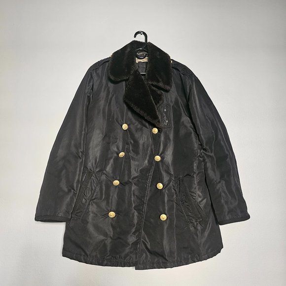 Vintage Dolce & Gabbana Fur Collar Winter Jacket